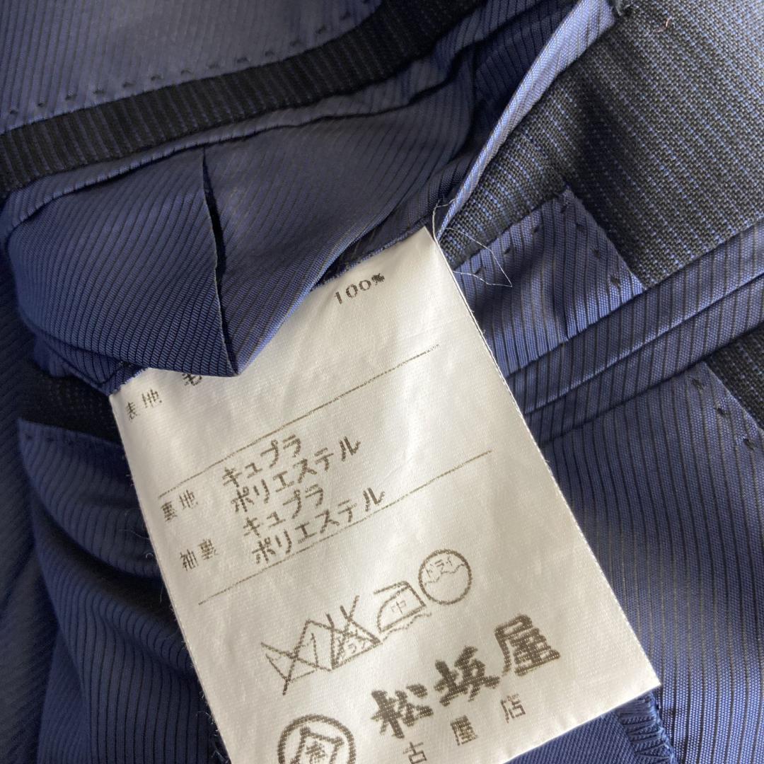 【美品】定価２１万　銀座松坂屋別注GIEVES＆HAWKS　ネイビースーツ　Ｍ