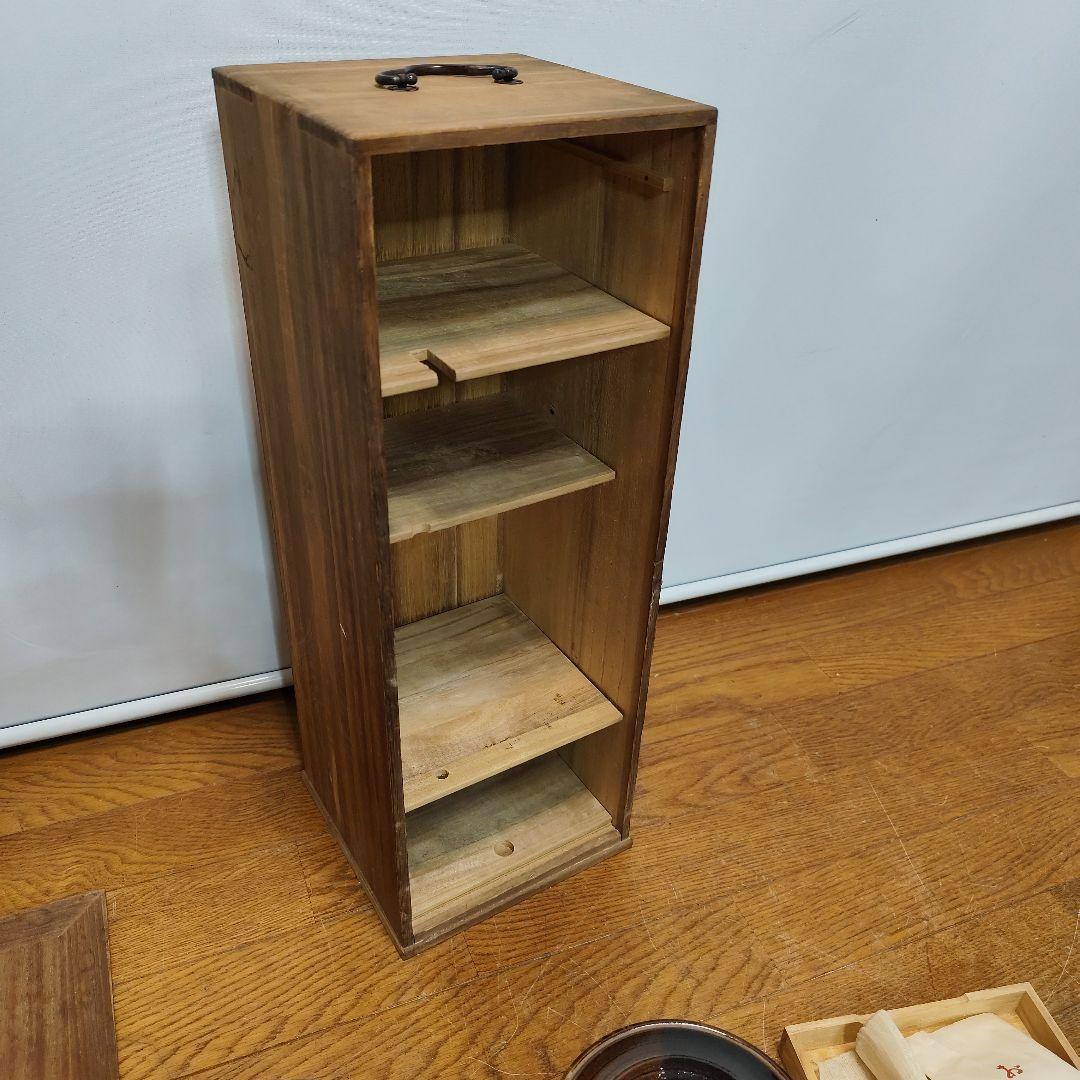 茶道具セット 茶碗 茶筅 収納ボックス