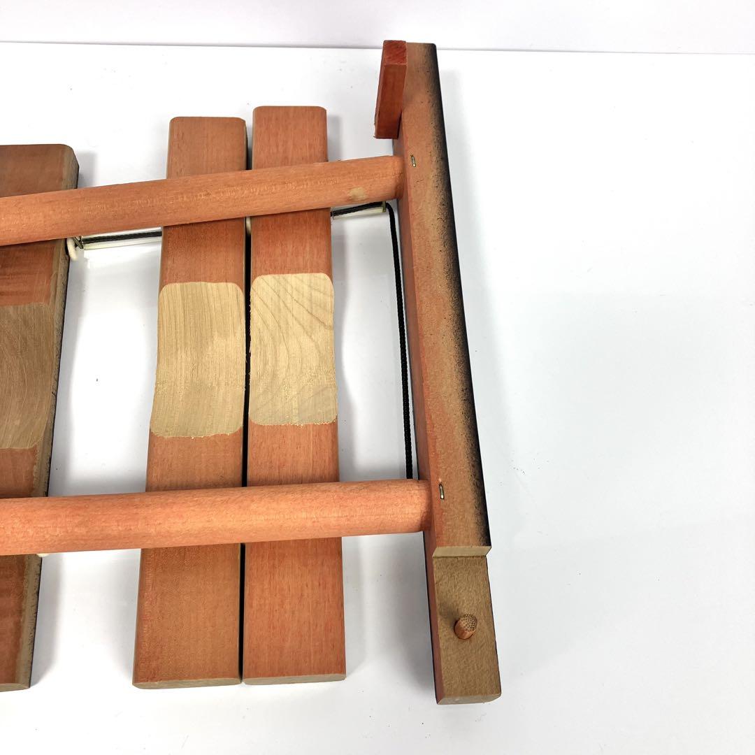 YAMAHA　卓上木琴　No.185　箱、マレット付き