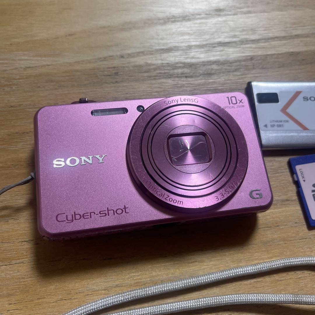SONY デジタルカメラ Cyber-shot DSC-WX220 ピンク
