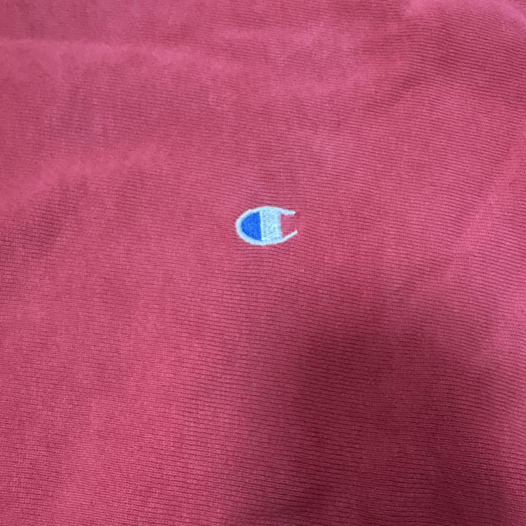 90s 目あり Champion チャンピオン リバースウィーブ レッド XL