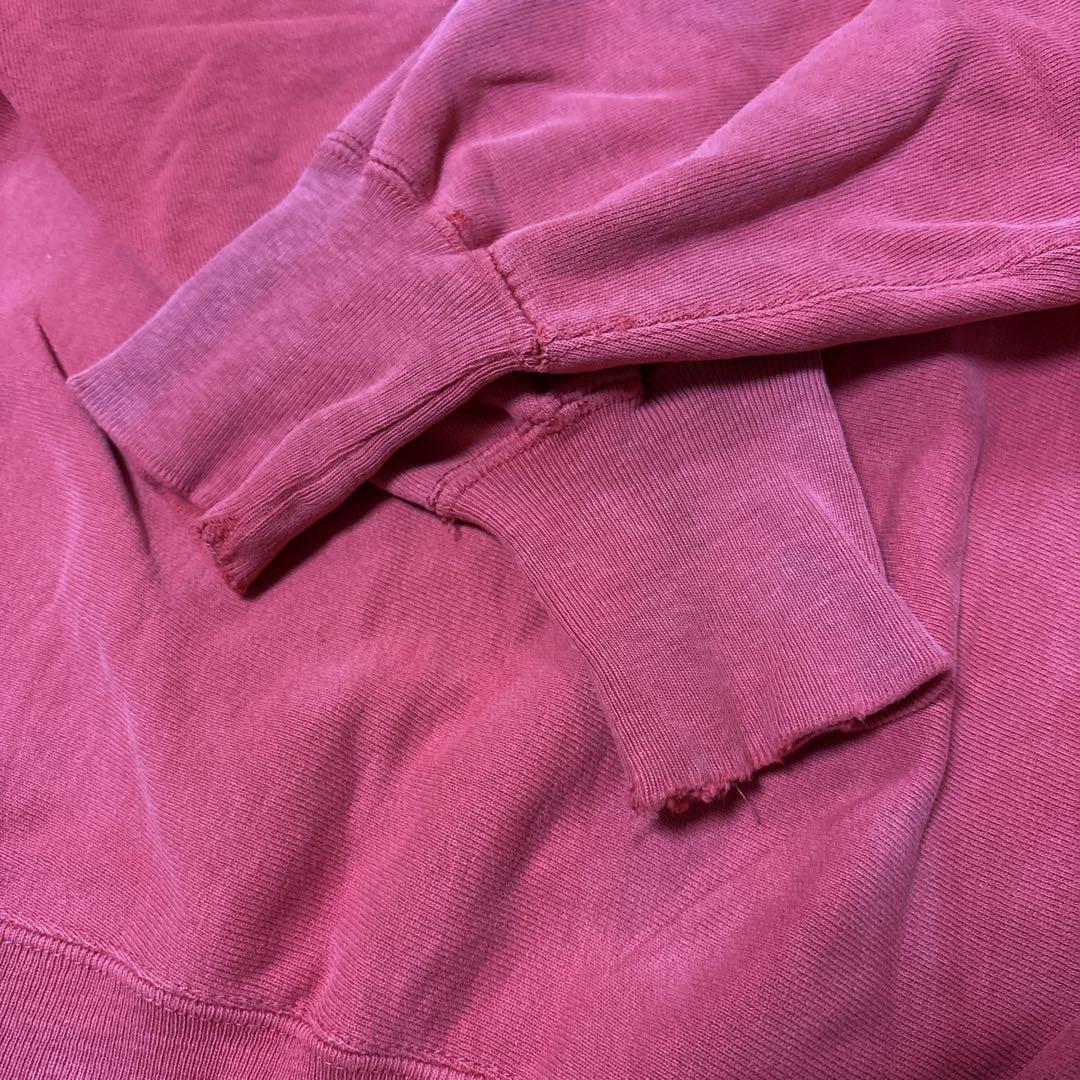 90s 目あり Champion チャンピオン リバースウィーブ レッド XL