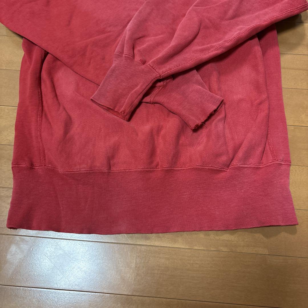 90s 目あり Champion チャンピオン リバースウィーブ レッド XL