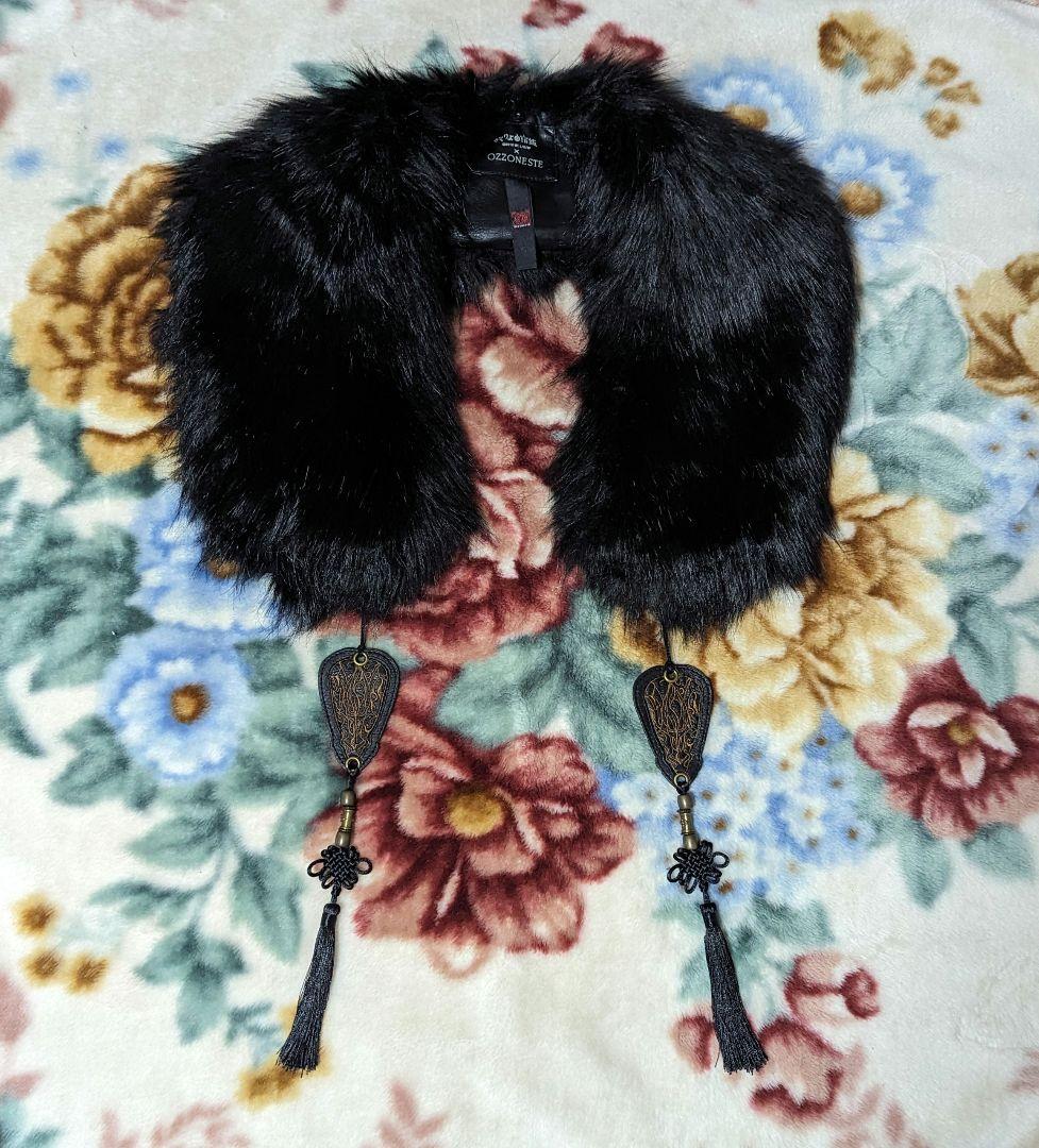 OZZONESTE×かくりよの宿飯コラボ　ファーつけ襟
