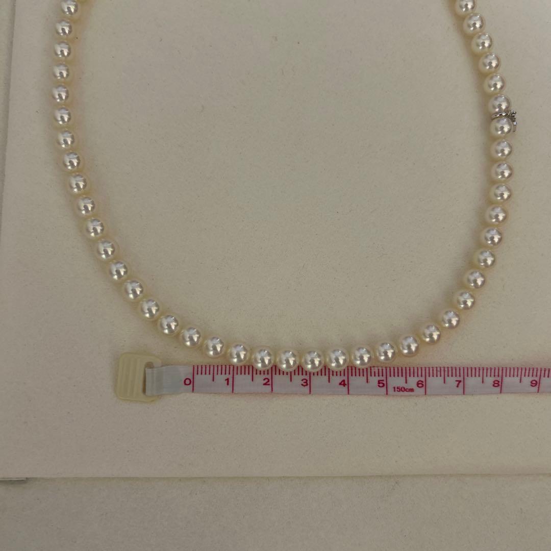 ミキモト MIKIMOTO あこや真珠　パール　ネックレス　約6〜6.5mm未満