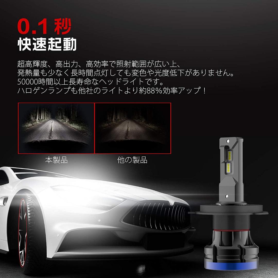 ヘッドライト Led H4 Hi Lo 車用ledヘッドライト メルカリ ヘッドライト Led H4 Hi Lo 車用ledヘッドライト メルカリ