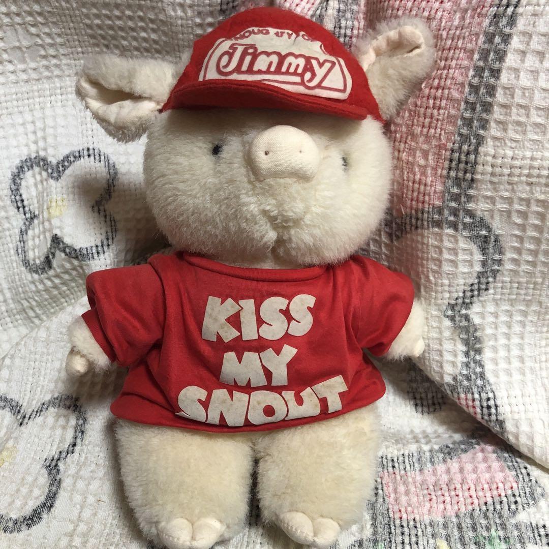昭和レトロ　ヴィンテージ  ファースト　JIMMY ぶた　ぬいぐるみ　中古品
