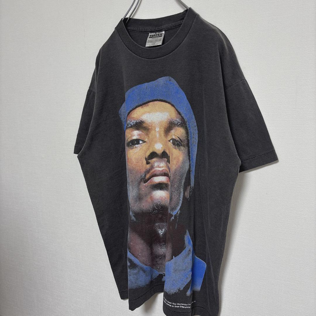 90s スヌープドック　極上フェード　usa製　シングルステッチ　半袖tシャツ