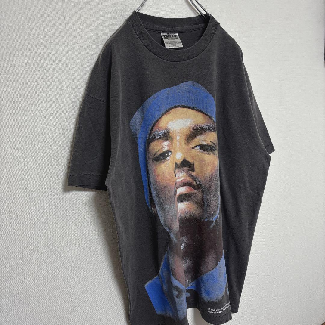 90s スヌープドック　極上フェード　usa製　シングルステッチ　半袖tシャツ