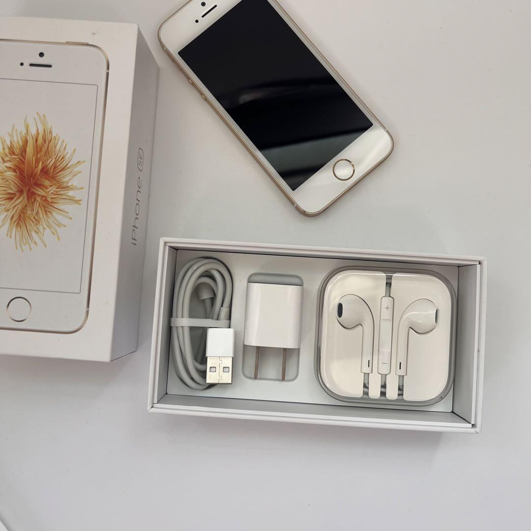 SIMフリー】iPhone SE 初代 ゴールド 32GB バッテリー100%