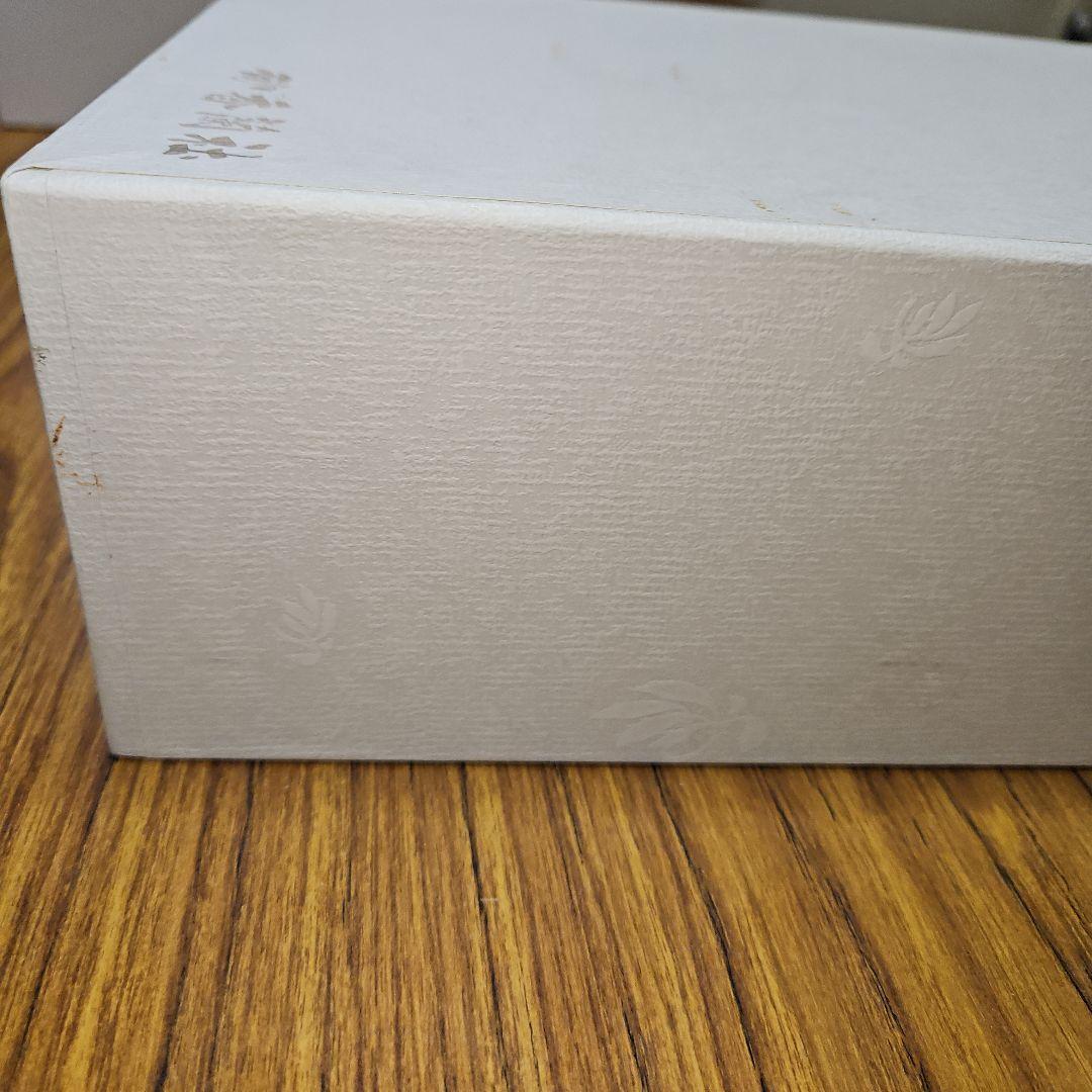 【未使用】香蘭社　瑠璃白薔薇　湯呑み急須セット