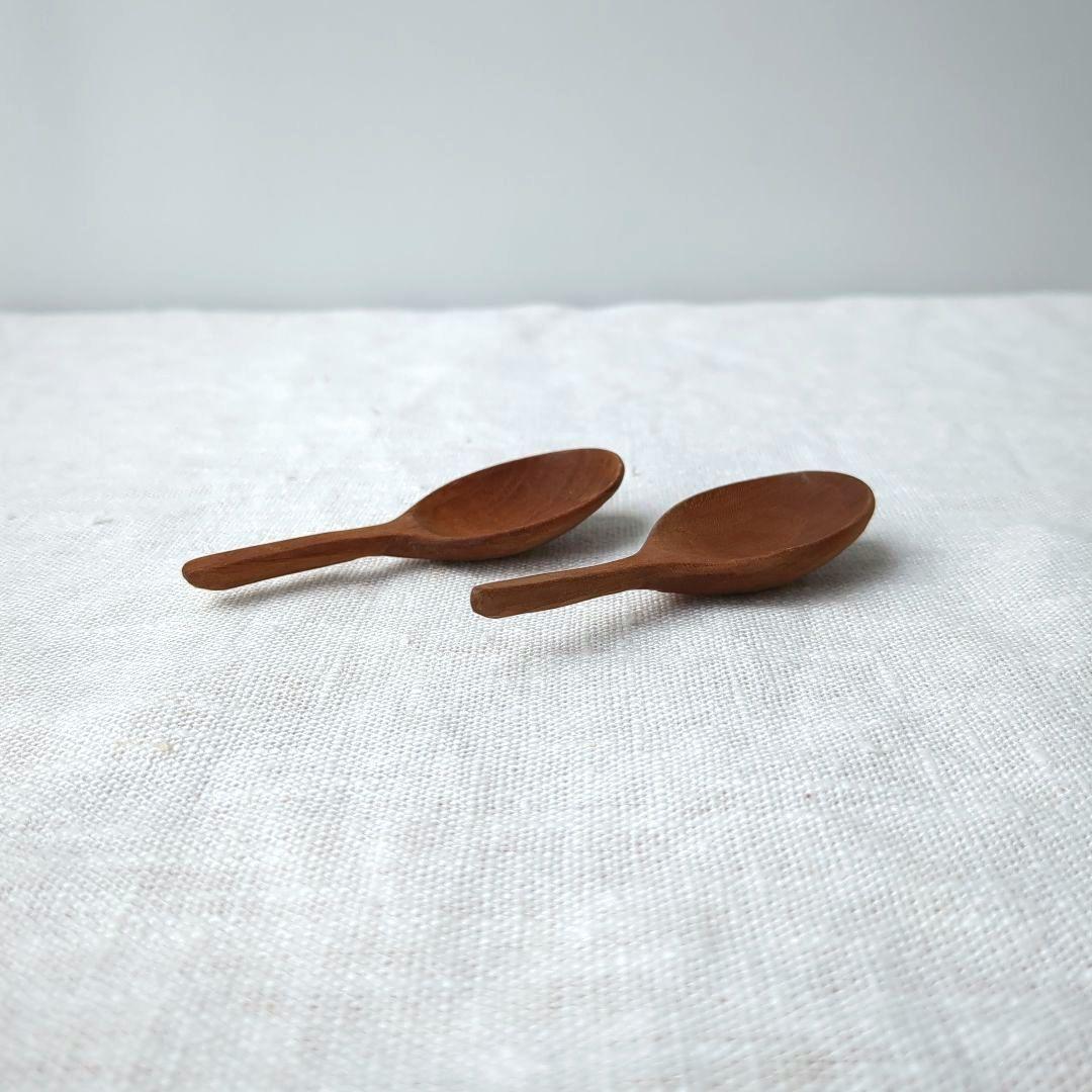 未使用品　三谷龍二　茶匙　ミニスプーン　2本セット