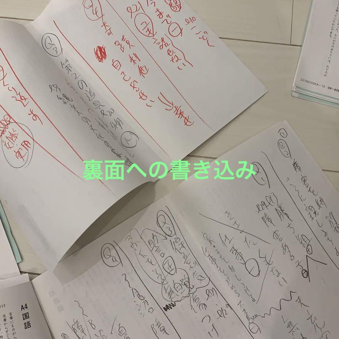 サピックス 6年 国語 開成対策プリント 計4種 22年終了組