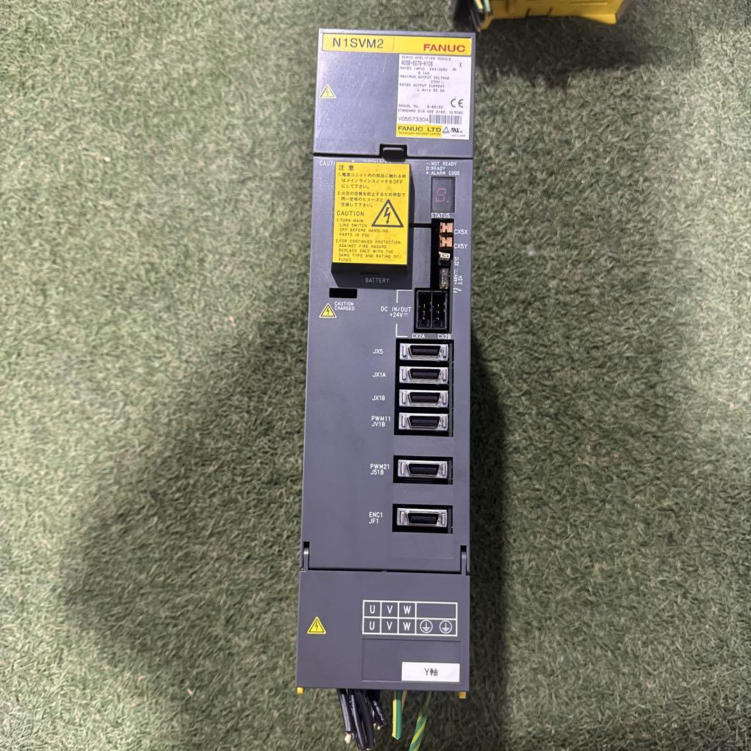 動作保証　A06B-6079-H106 FANUC サーボ アンプ　インボイス Fanuc A06B-6079-H106 or A06B6079H106 Servo Amplifier Module