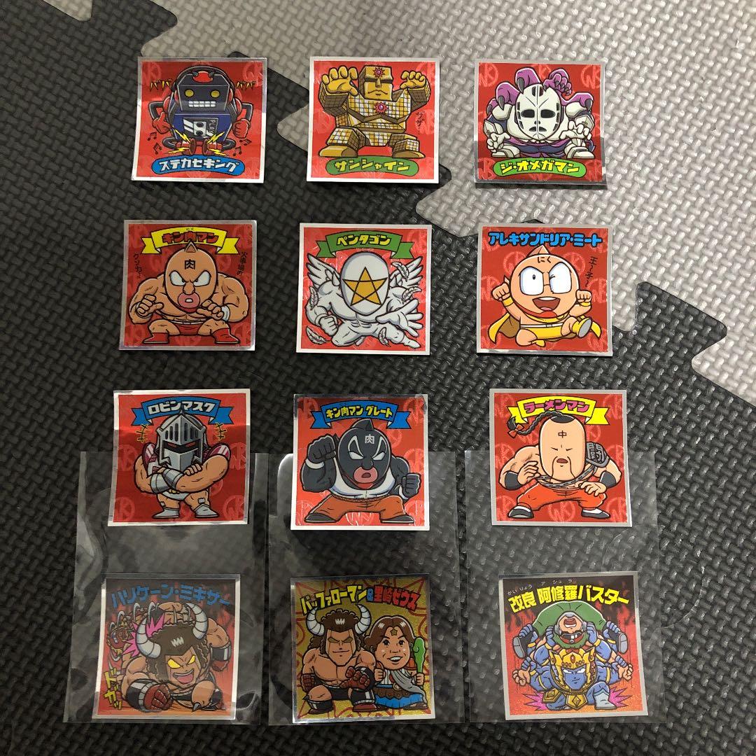 ビックリマン キン肉マン 12枚 赤 メルカリ ビックリマン キン肉マン 12枚 赤 メルカリ