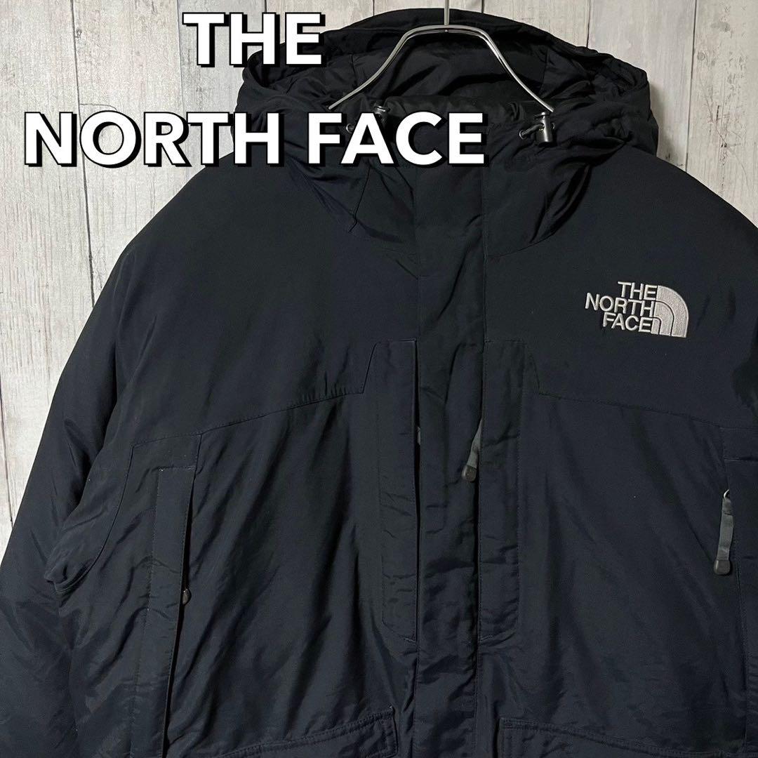THE NORTH FACE ダウンジャケット 刺繍ロゴ バックロゴ 550