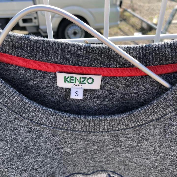 確実正規品 KENZO/ケンゾー スウェットトレーナー レア物 希少 刺繍ロゴ