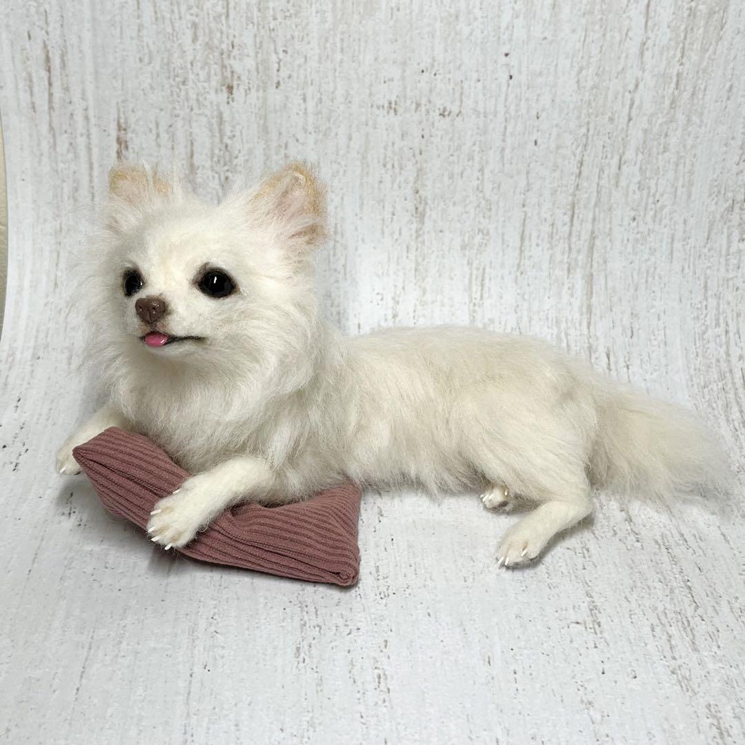 羊毛フェルト 犬 チワワ