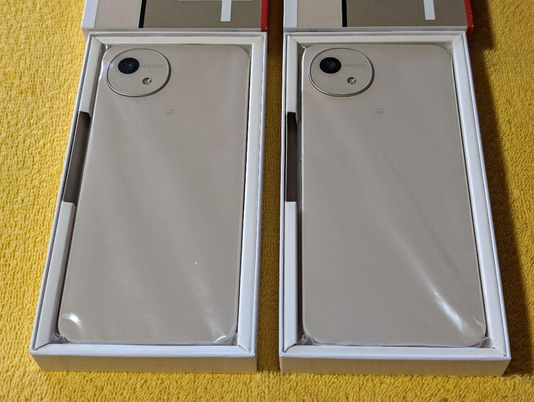 AQUOSWish4 2台セット 2台セット】AQUOS wish4 白 2台【SH-52E】 - メルカリ