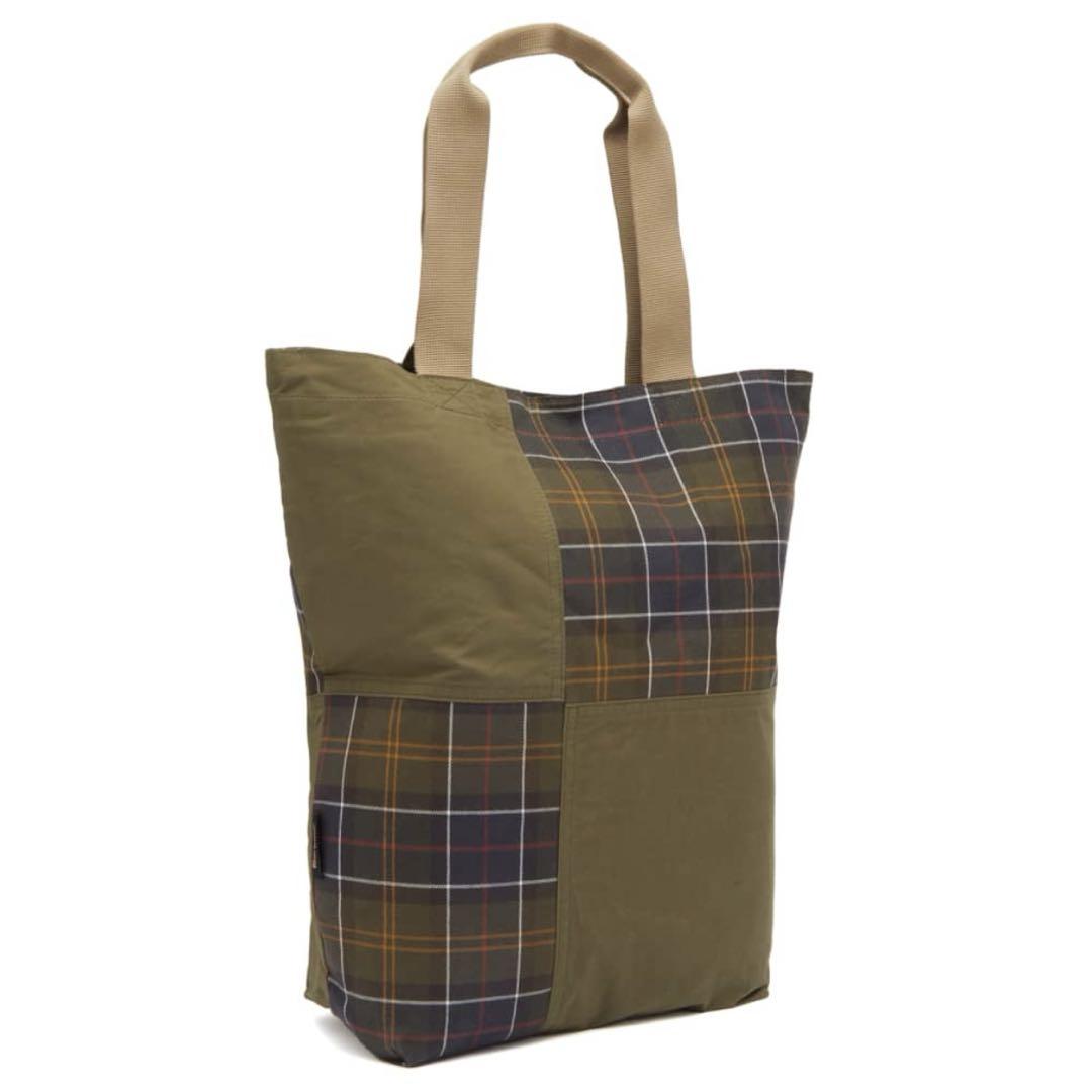 【新品未使用】Barbour トランスポートパッチワーク トート定価18700円