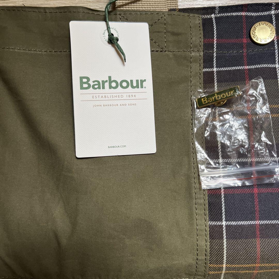 【新品未使用】Barbour トランスポートパッチワーク トート定価18700円