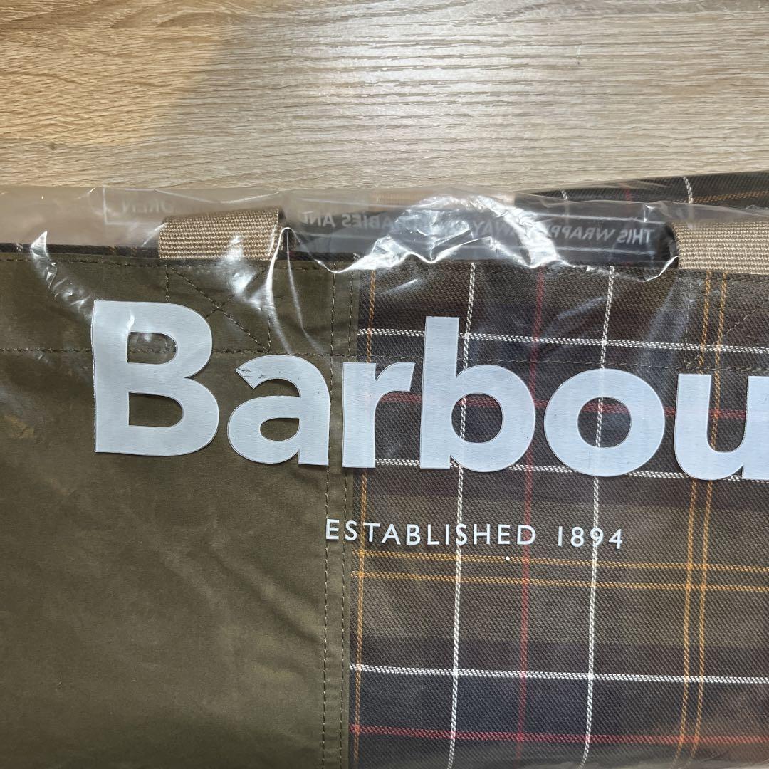 【新品未使用】Barbour トランスポートパッチワーク トート定価18700円