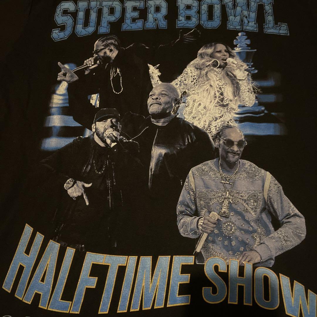2022年スーパーボウル HALFTIME SHOW Tシャツ SUPER BOWL HALFTIME SHOW TEE