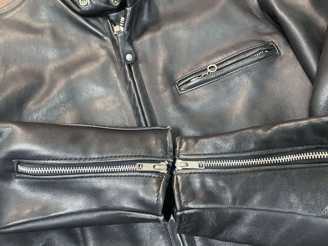 SCHOTT★ショット★シングルレイダース★レザージャケット★40★牛革★