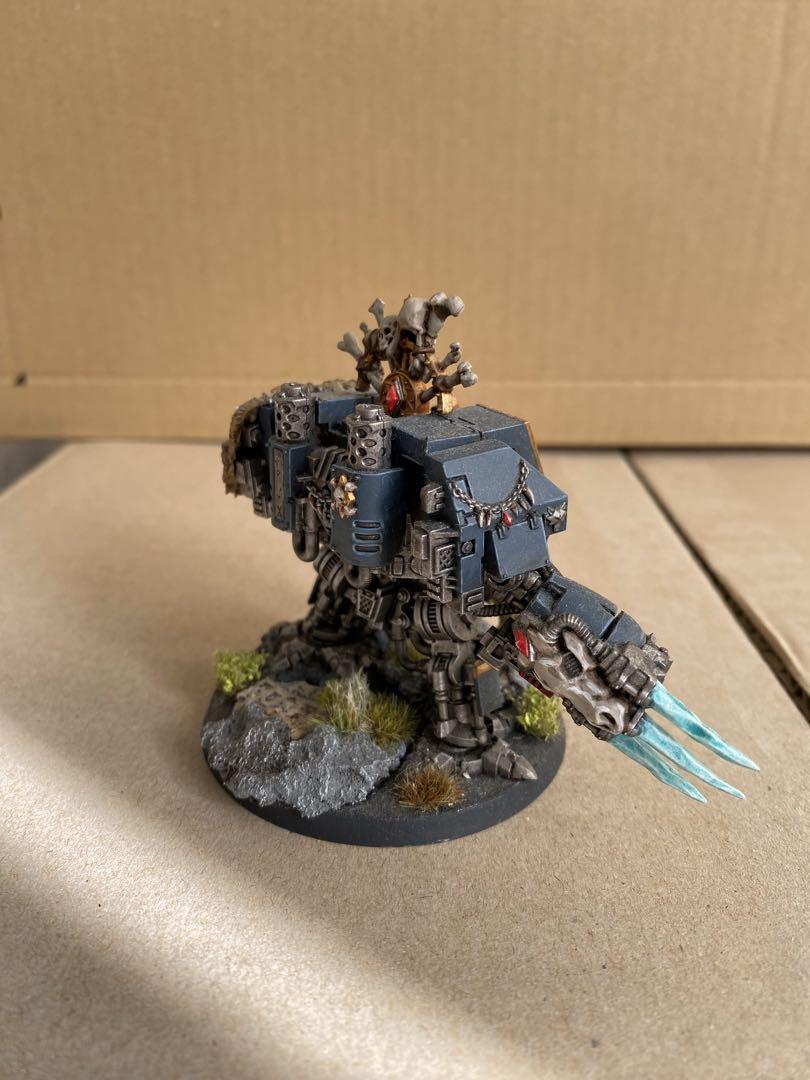 ウォーハンマー　塗装済み　Space Wolves - Murderfang