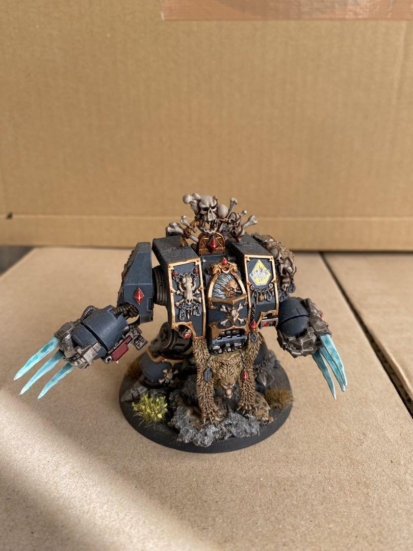 ウォーハンマー　塗装済み　Space Wolves - Murderfang