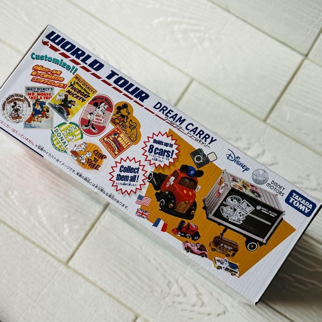未開封 トミカ ワールドツアードリームキャリー  ディズニーモータース