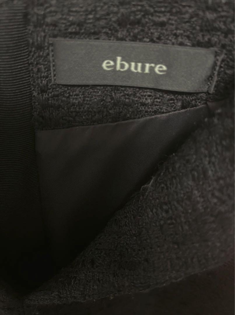【25ans掲載】　ebure エブール　ツイードワンピース　ベルト付