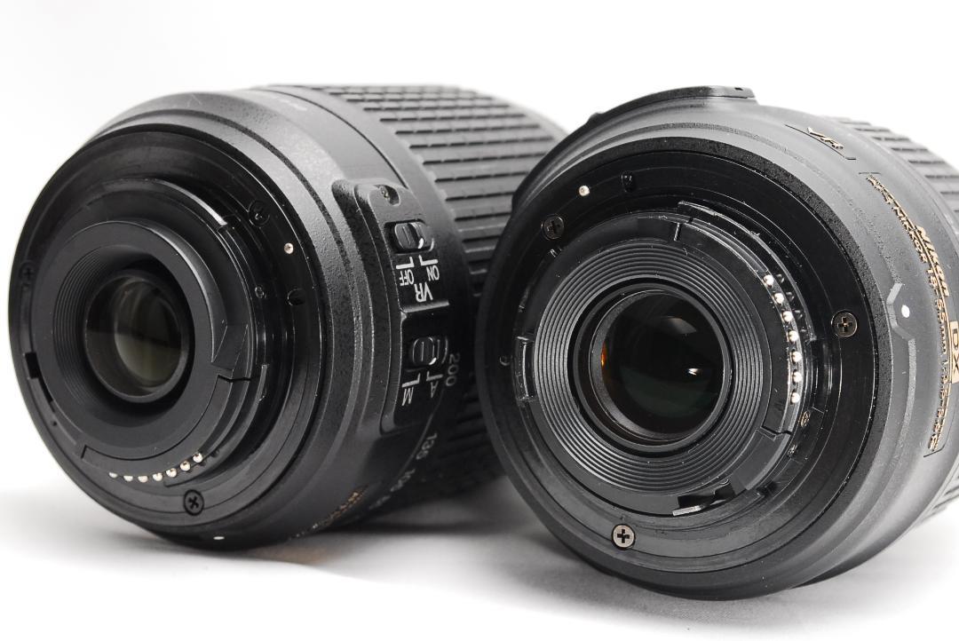 Nikon D3200 ♥ダブルレンズ ♥運動会に♥コンパクト♥ 一眼レフ