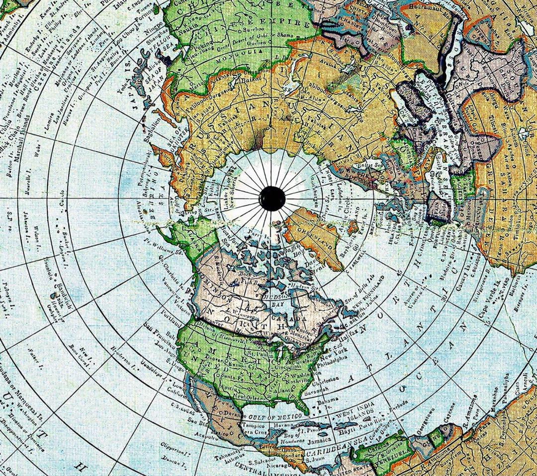 新到着 アレクサンダー・グリーソンの世界地図 61x91cm 大型ウォール 地図・旅行ガイド