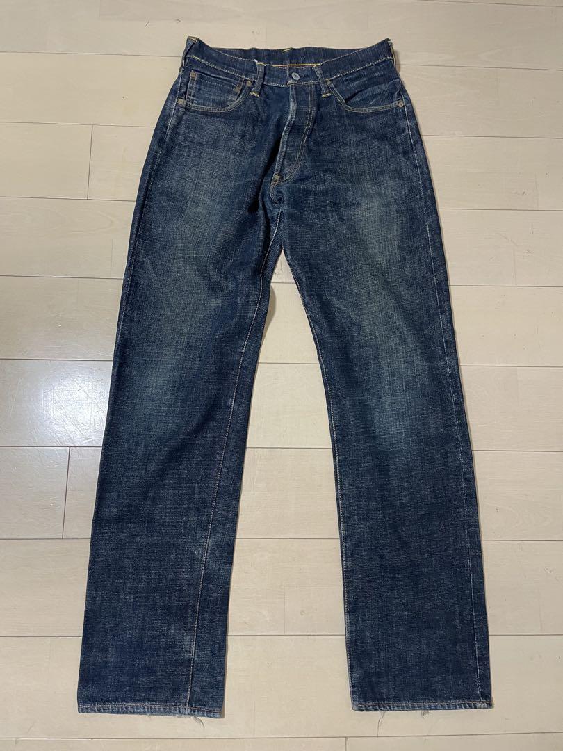 EVIS エヴィス　2001 朱耳スペシャル　EVIS JEANS 極美品限定】EVISU 朱耳 スペシャル 2001 デニム ファイヤー