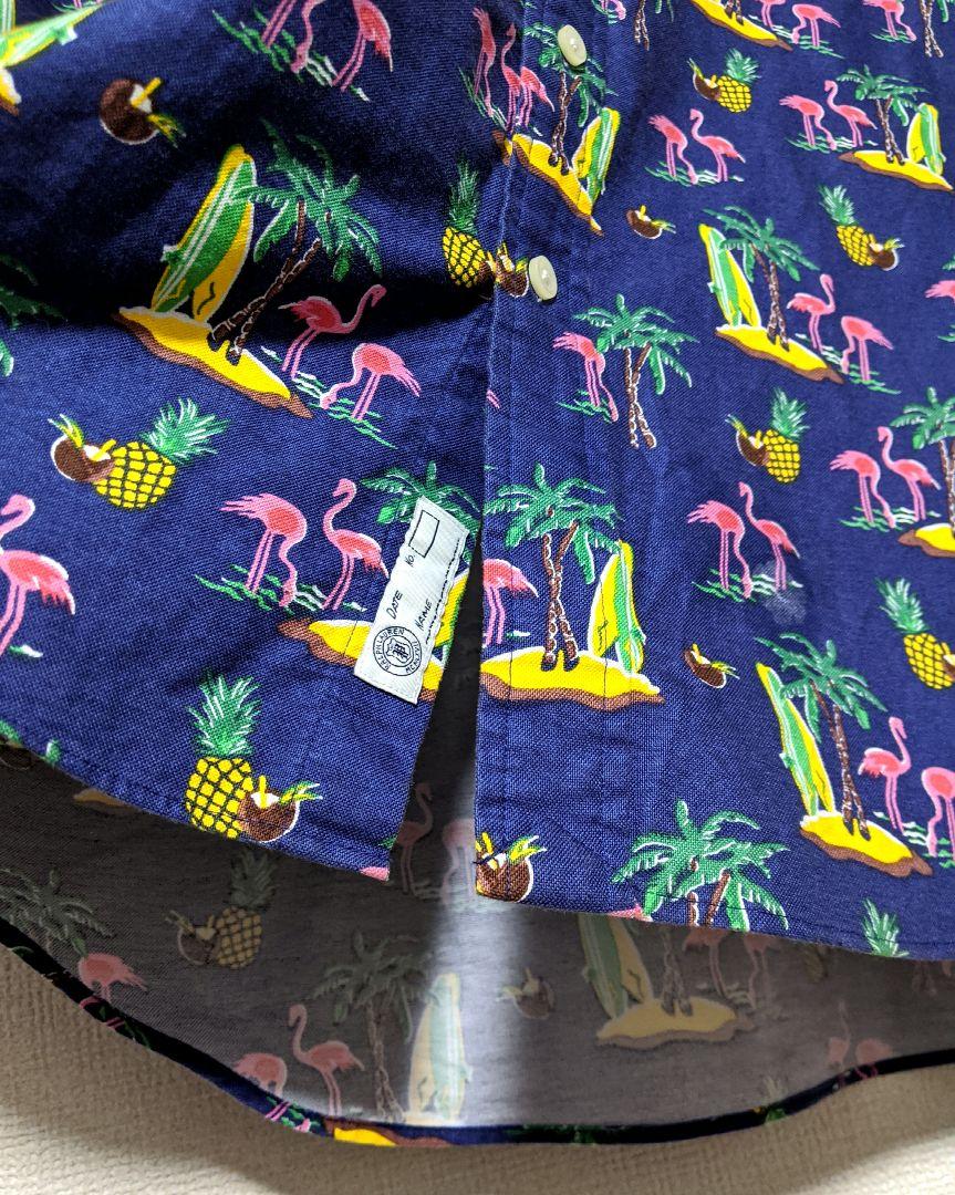 【RALPH LAUREN】半袖シャツ/アロハシャツ/総柄/ロゴ/美品