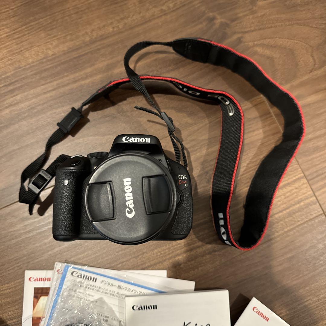 キャノンCanon EOS Kiss X5 一眼カメラ望遠レンズ中古品