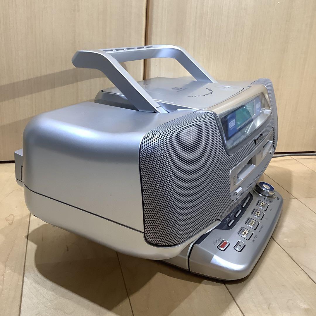 パナソニックMDラジカセRX-MDX81中古品CDラジカセ カセットテープ