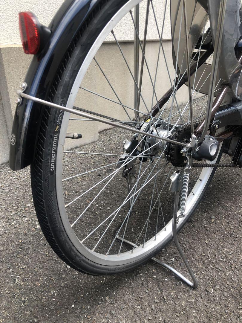 【大阪発】ヤマハ　YAMAHA 電動アシスト自転車　バッテリー付　整備済　茶色