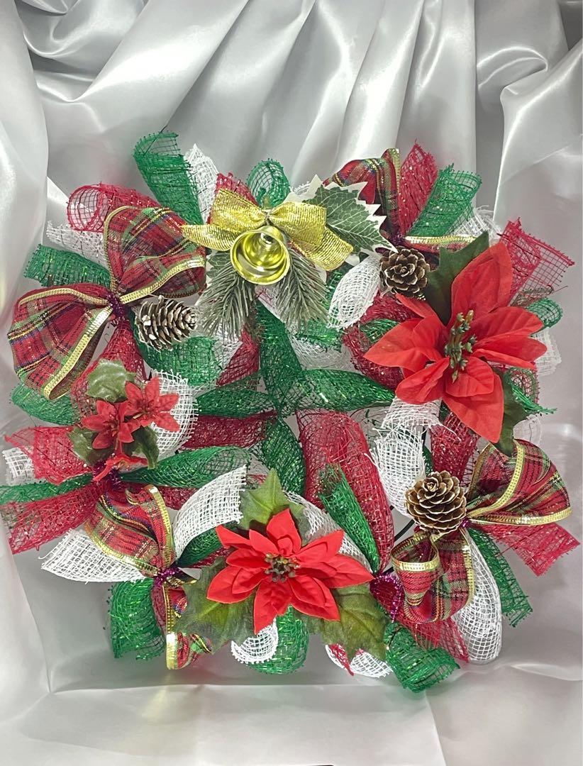クリスマスリース ①