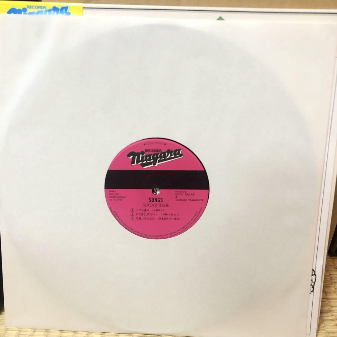 SONGS SUGAR BABE 完全生産限定盤 帯付 レコード LP