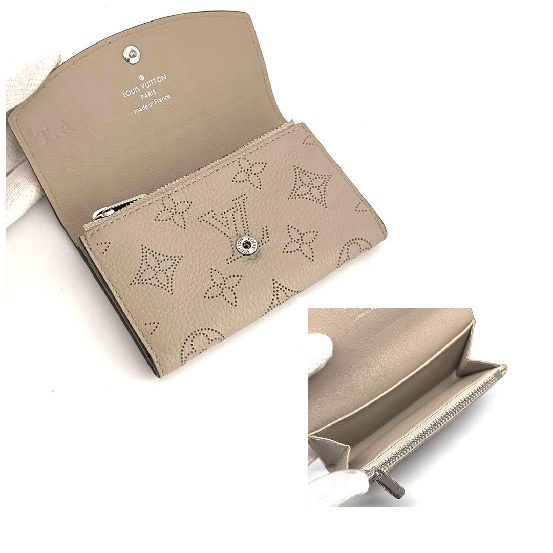 値下不可‼️【未使用に近い‼️可愛い】VUITTON マヒナ　ポルトモネ　アナエ