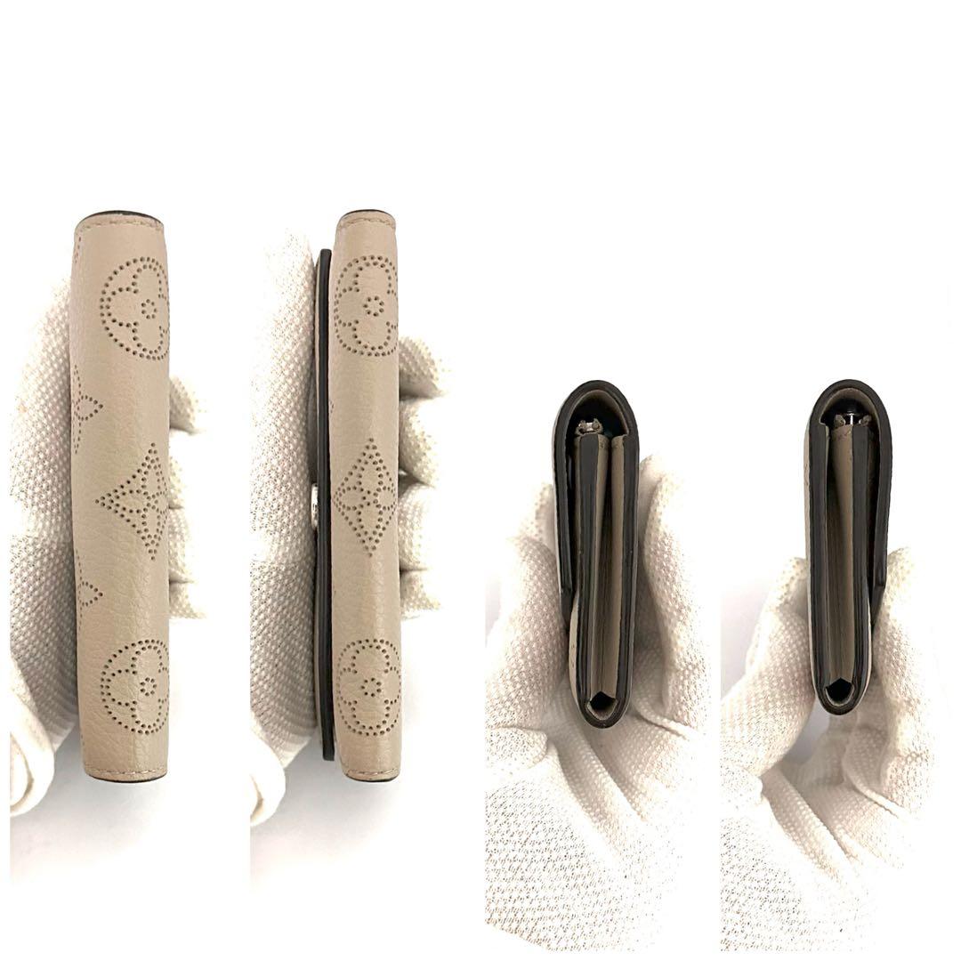 値下不可‼️【未使用に近い‼️可愛い】VUITTON マヒナ　ポルトモネ　アナエ