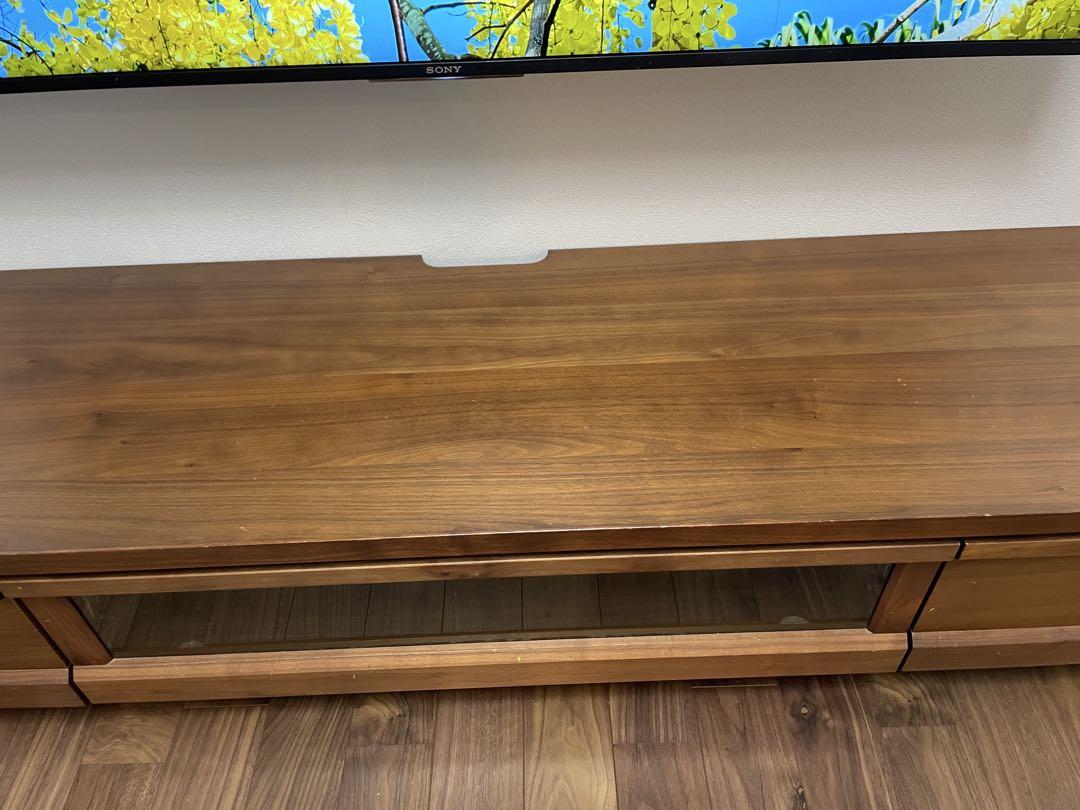 テレビボード　180cm ローボード　ウォルナット