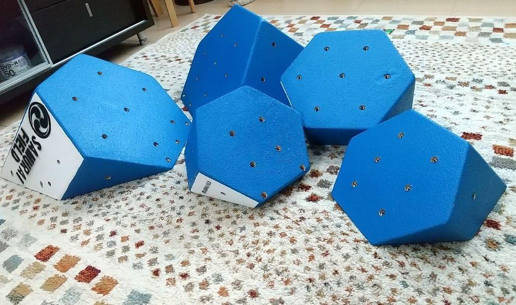 人気SALE新作登場 5個セット volume 在庫品 TuJyZ-m72662250423 クライミングホールド ハリボテclimbing 低価超激安