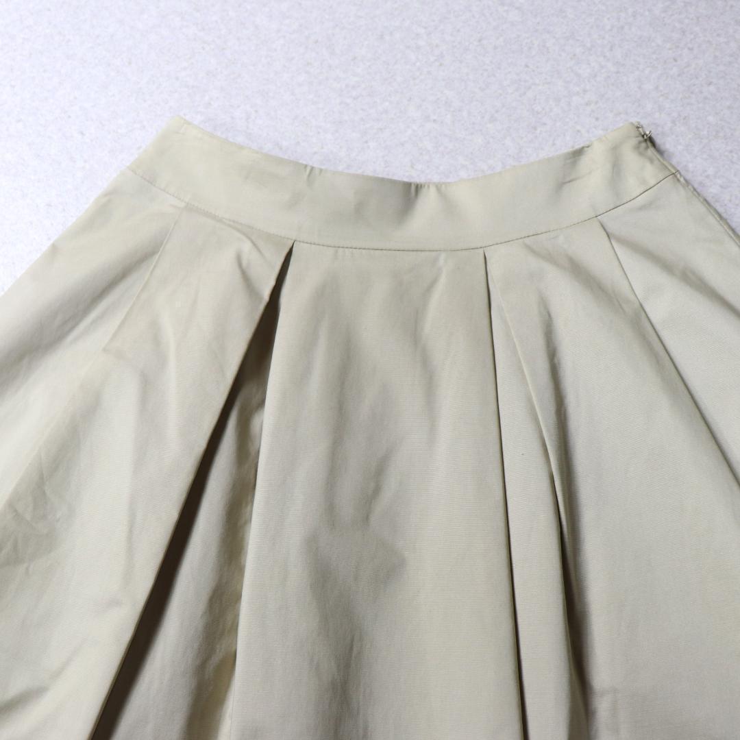 アウトレット半額 エムプルミエブラック スカートベージュ 36 B4671 アウトレット半額 エムプルミエブラック スカートベージュ 36 B4671