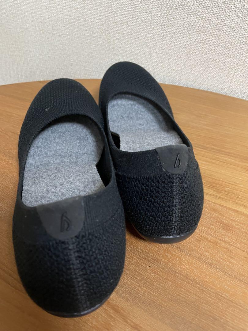 【Allbirds 】オールバーズ　フラットシューズ　ブラック 25センチ