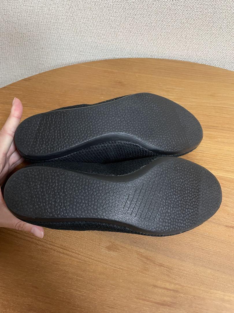【Allbirds 】オールバーズ　フラットシューズ　ブラック 25センチ