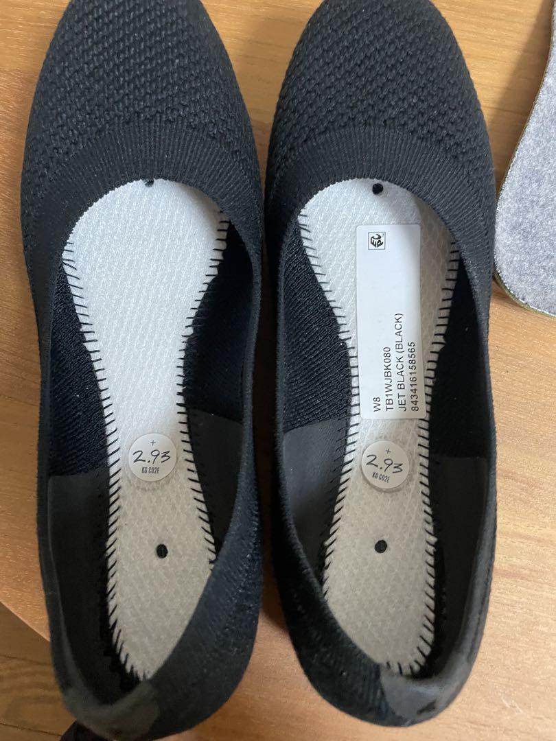 【Allbirds 】オールバーズ　フラットシューズ　ブラック 25センチ