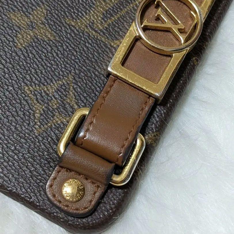Louis Vuitton iPhone用ケース ブラウン　モノグラム